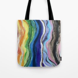 pride rainbow I Tote Bag