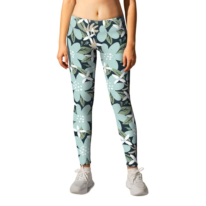 Outer Banks Boho Floral Leggings