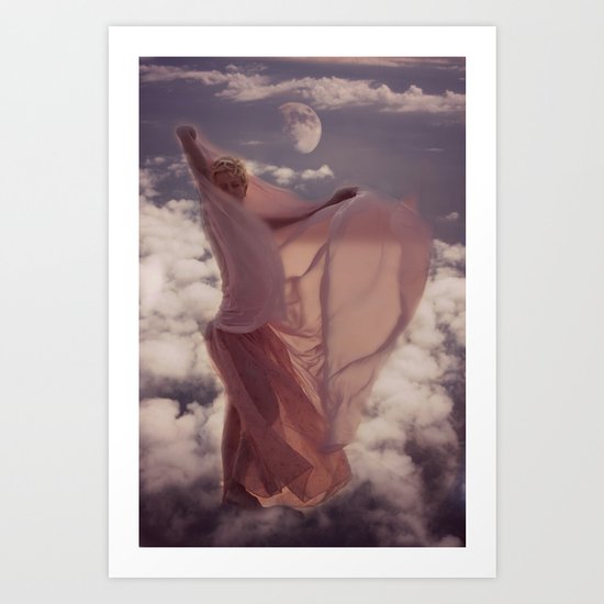 Luna Aja Art Print