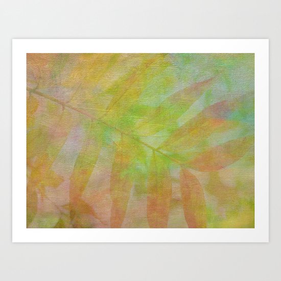 Smiling Green Art Print