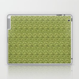 Green Zig-Zag Knit Laptop & iPad Skin