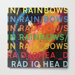 In Rainbows (HQ) Metal Print