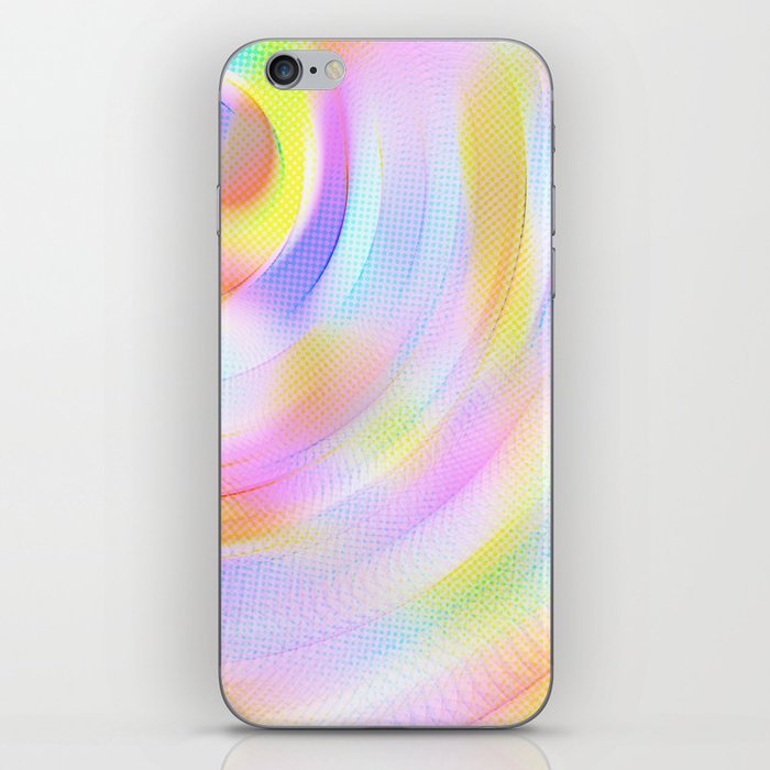 Rainbow Swirl iPhone Skin