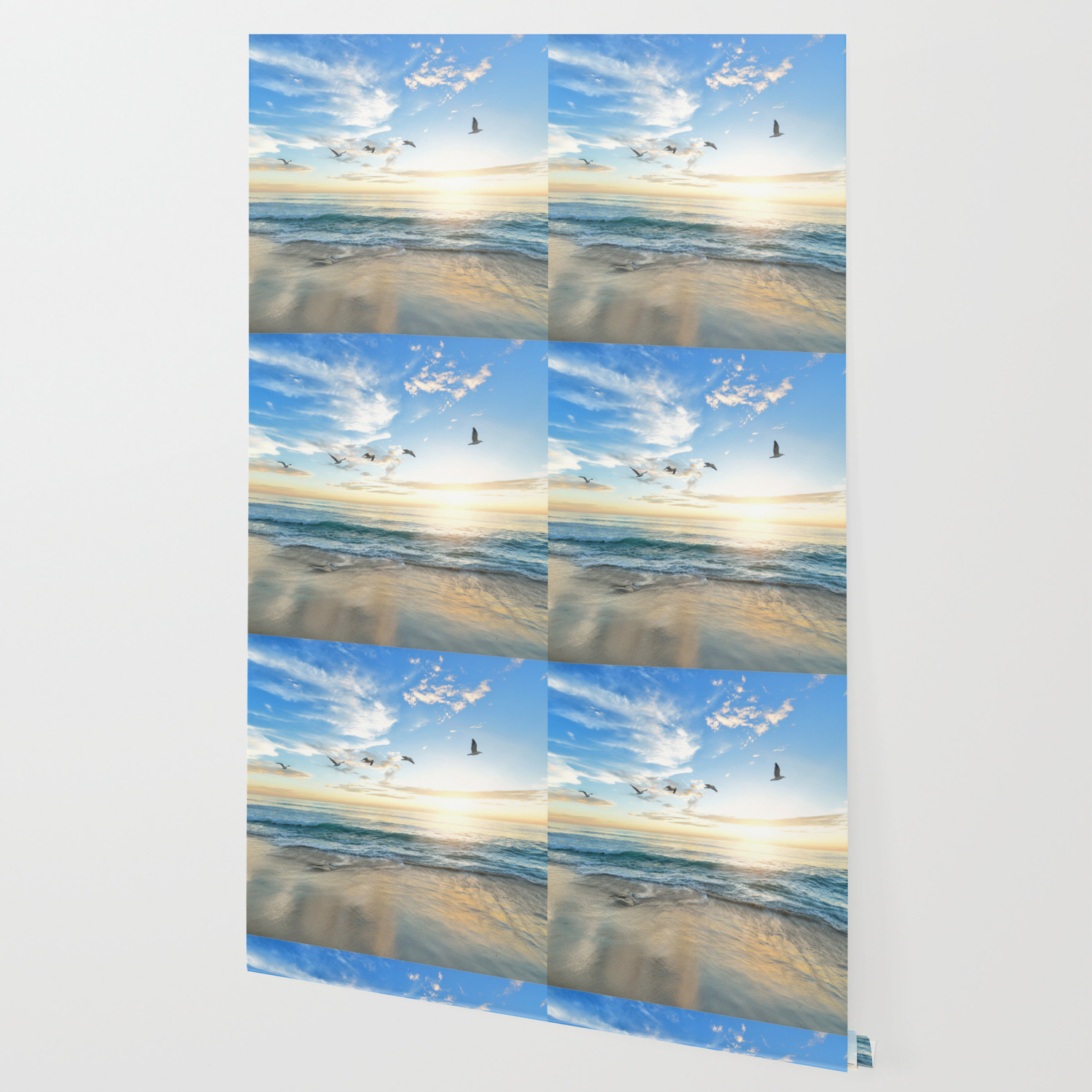 Beach Scene 34 Wallpaper By Nauticaldecor Society6