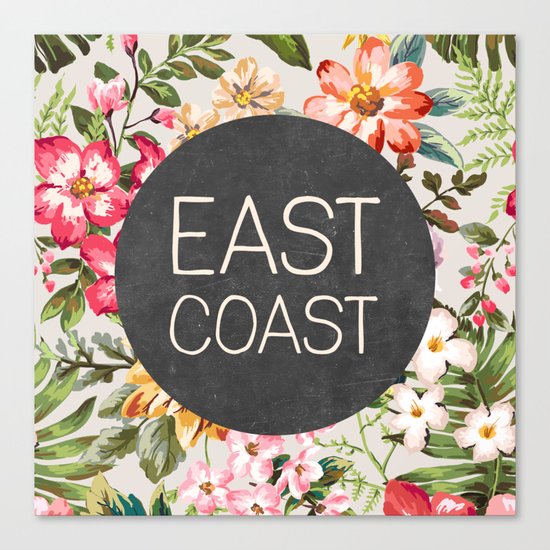 East Coast Canvas Print