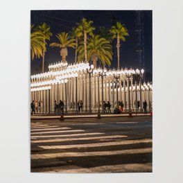 Urban Light LA Poster