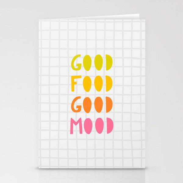Food slogan Stationery Cards
