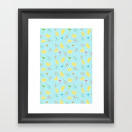 Ethanol and Lemons Framed Art Print