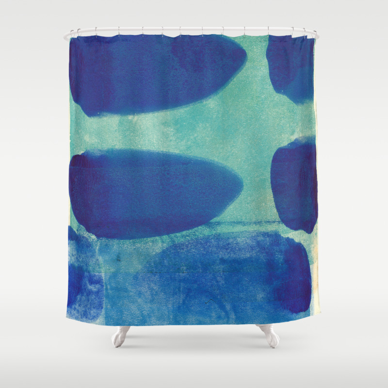 Blue Lyric 1 Shower Curtain By Shannacompton Society6