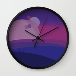 Wandering not Lost Wall Clock