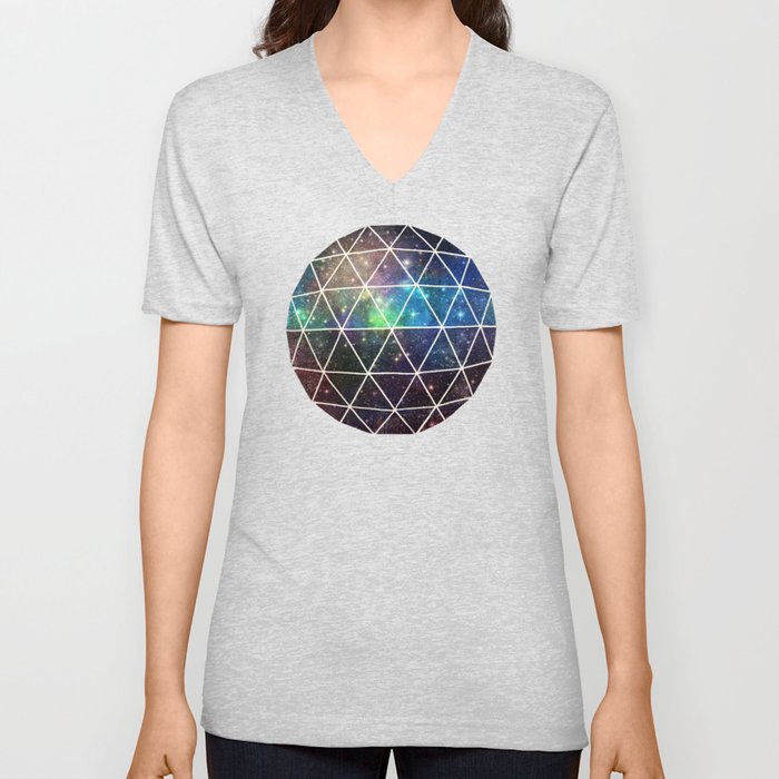Geodesic IV  V Neck T Shirt