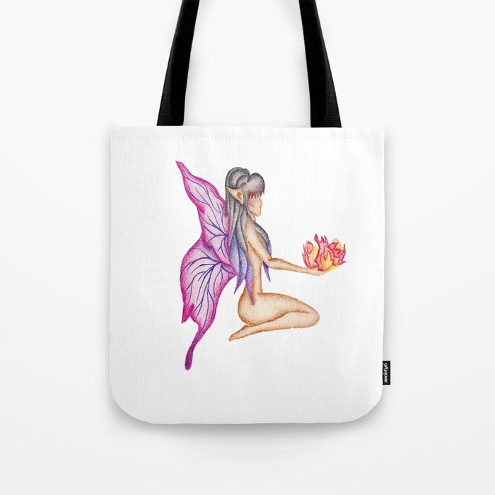 Fire Fairy Tote Bag