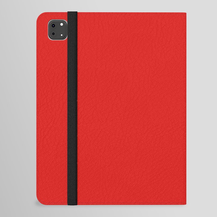 Candy Cane Red iPad Folio Case