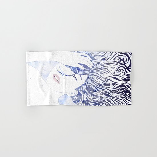 Tresses IV Hand & Bath Towel