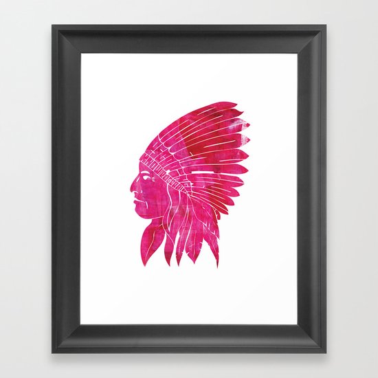 Chief Framed Art Print