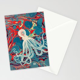 Vintage Octopus Stationery Cards