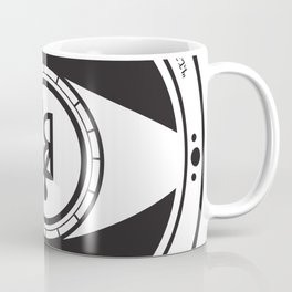 Ut Ultra Oculis Meis Coffee Mug | Vector, Goth, Alternative, Black and White, Hipster, Witchcraft, Occultart, Digital, Witchy, Graphicdesign 
