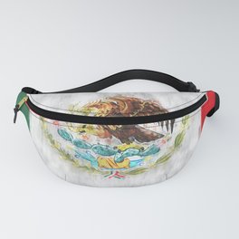 Mexico Oil Painting Drawing Fanny Pack