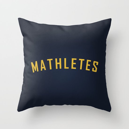 Mathletes - Mean Girls movie Throw Pillow