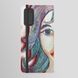woman Android Wallet Case