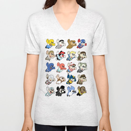 Super: Round 2 Unisex V-Neck