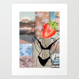 Darcey Print Art Print