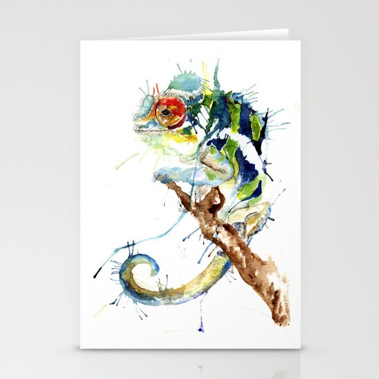 My Chameleon Stationery Cards