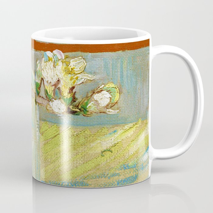 Vincent van Gogh "Sprig of Flowering Almond in a Glass" Coffee Mug
