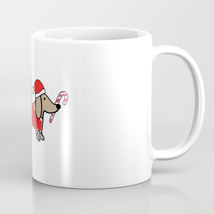 Christmas dachshund Coffee Mug