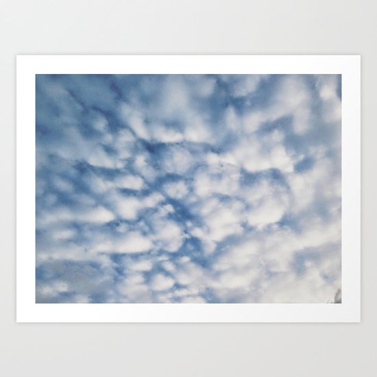 Cloud Formation Art Print