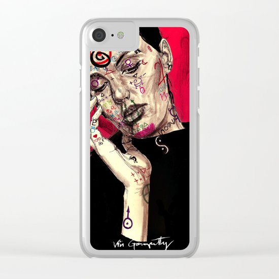 Bruna Signs and Sigils Clear iPhone Case