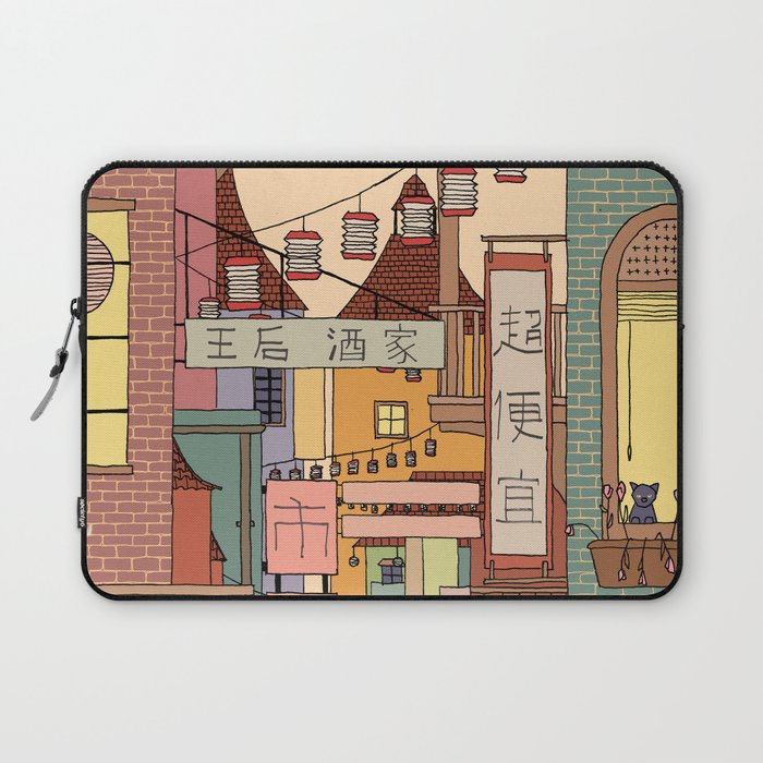 China Town Laptop Sleeve