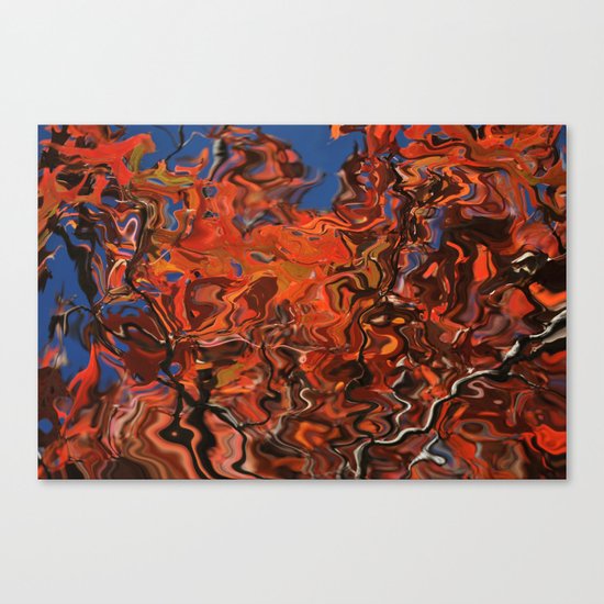 water fall Canvas Print