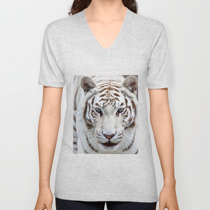 TIGER TIGER V Neck T Shirt
