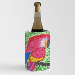 Pink Bird of Paradise Wine Chiller