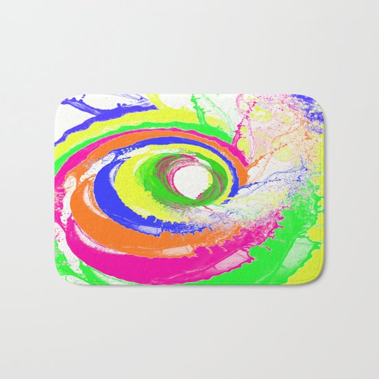 Whirlpool of Colour Bath Mat