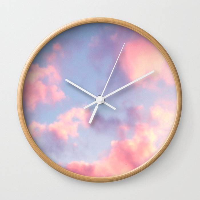 Whimsical Sky Wall Clock