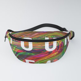Chromatic Quote of Wisdom  Fanny Pack
