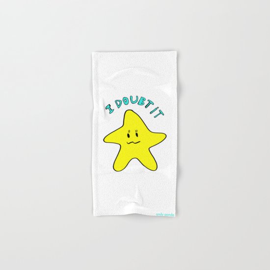 Skeptical star Hand & Bath Towel