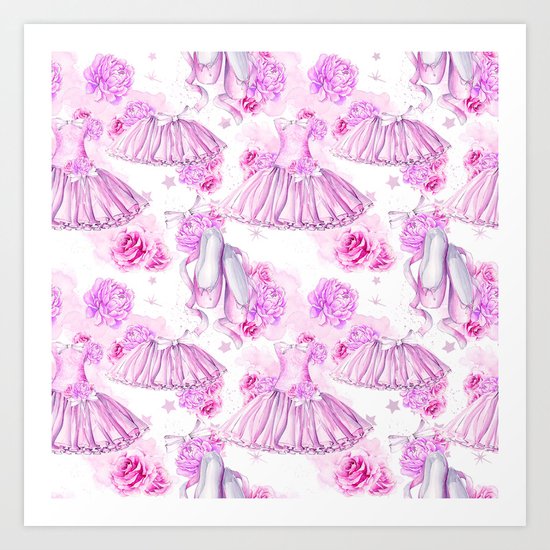 Ballerina #4 Art Print