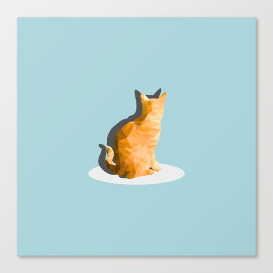 back cat Canvas Print