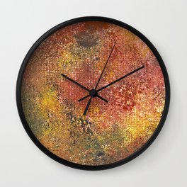 Autumnal Wall Clock