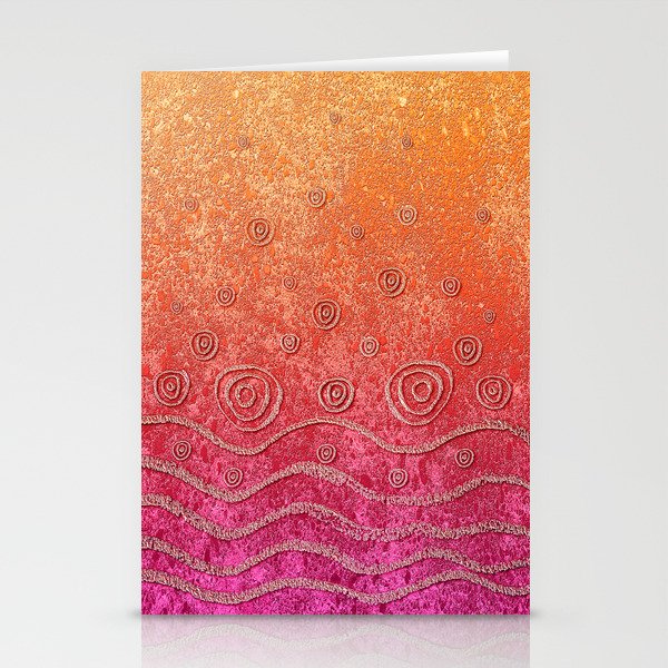 Ripples and Rain Stationery Cards