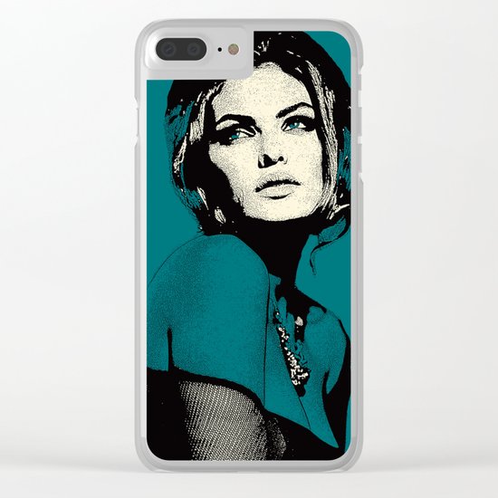 WOMAN Clear iPhone Case