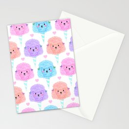 Cotton Candy Dogs Stationery Card