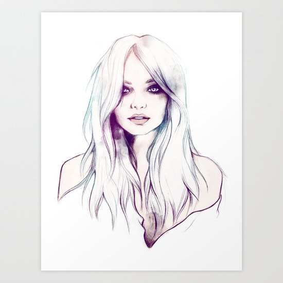 Miranda Kerr Art Print