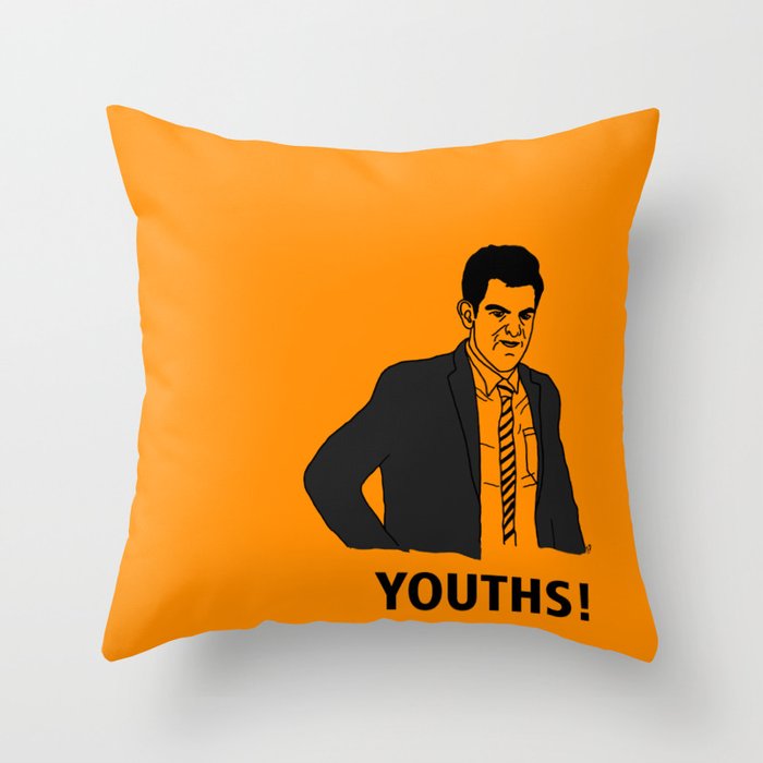 Youths! Throw Pillow