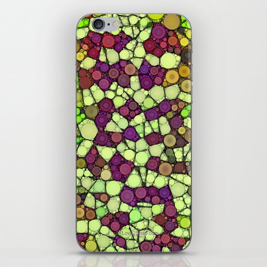 Stained Glass Jewels iPhone & iPod Skin