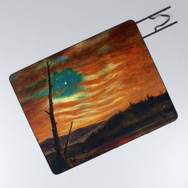 Our Banner in the Sky by Frederic Irwin Church Picnic Blanket