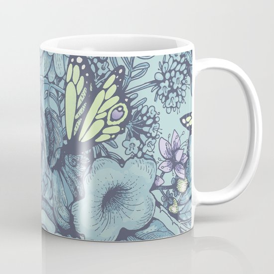 Beauty (eye of the beholder) - aqua version Mug